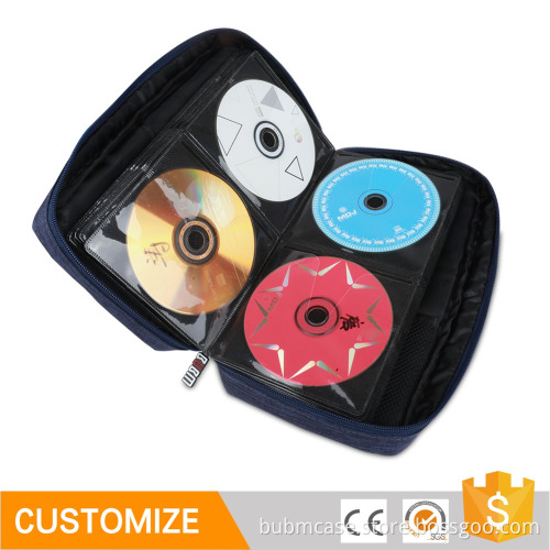 BUBM Waterproof Portable Blue-ray CD Case CD Storage Bag DVD Case